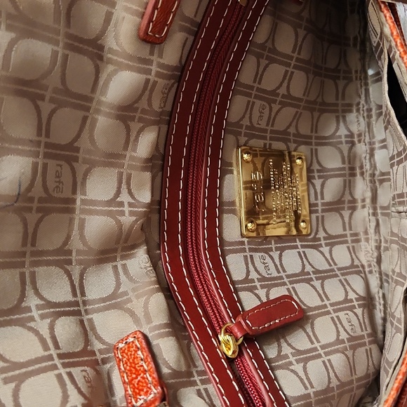 (SOLD) Rafe Pearl Red Leather Shoulder bag - Picture 8 of 13